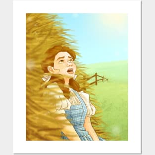 Kansas Girl Posters and Art